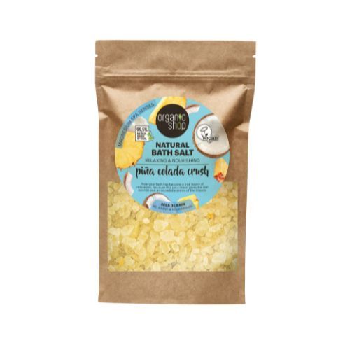 Organic Shop Pina Colada Crush Relaxing & Nourishing Natural Bath Salt (500g)