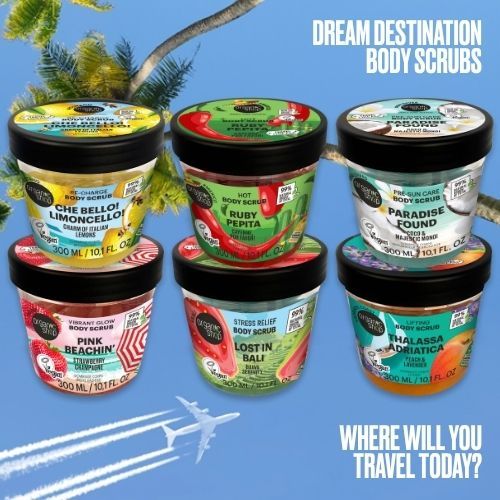 Organic Shop Paradise Found Pre-Sun Care Body Scrub. Coco & Majestic Monoi (300ml)