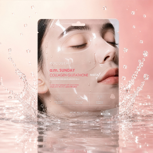 KOCOSTAR a.m. Sunday Happy Hydrogel Mask 1 pcs