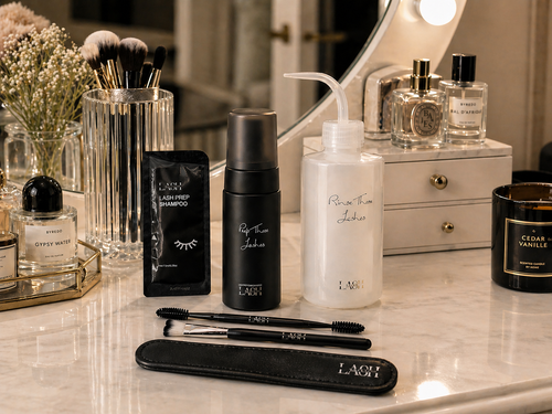Lashshack Shampoo prep set