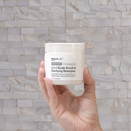 Mainichi 2-in-1 Scalp Scrub & Clarifying Shampoo
