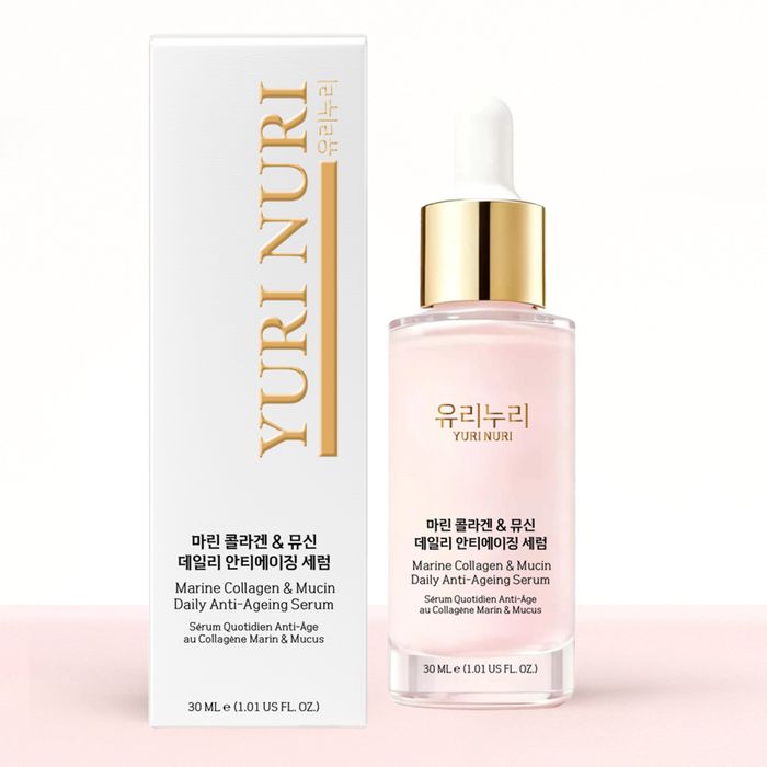 유리누리 YURI NURI Marine Collagen & Mucin Daily Anti-Ageing Serum 30ml