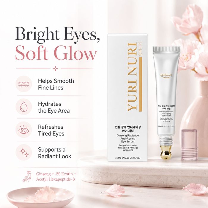  유리누리 YURI NURI Ginseng Radiance Anti-Ageing Eye Serum 15ml