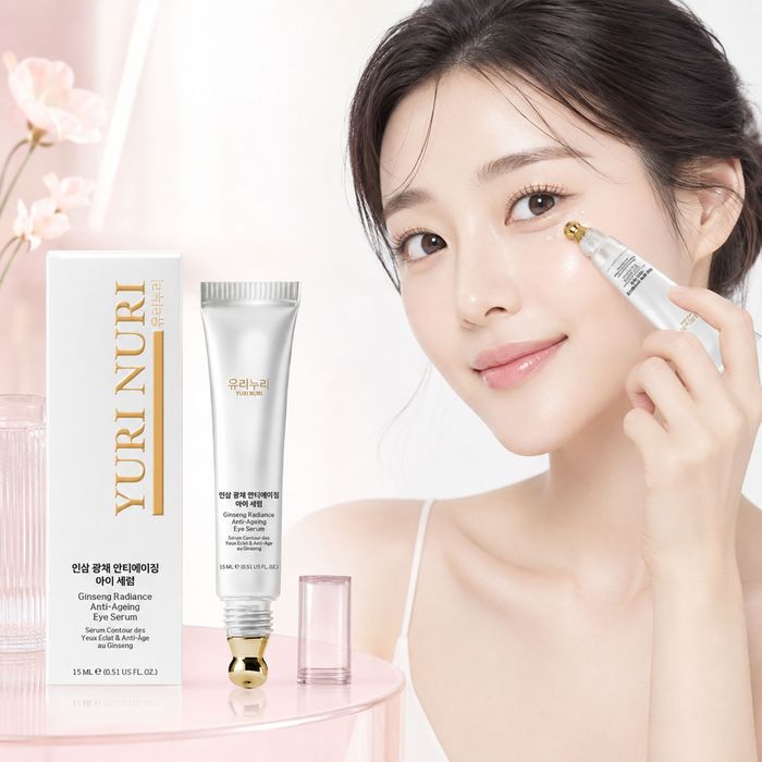  유리누리 YURI NURI Ginseng Radiance Anti-Ageing Eye Serum 15ml