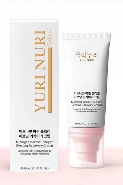 유리누리 YURI NURI Midnight Marine Collagen Evening Recovery Cream 60ml