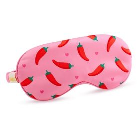 Satin Sleep Mask – Chilli Pepper Print