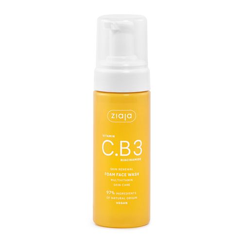 Ziaja Vitamin C.B3 Niacinamide Foam Face Wash 150ml