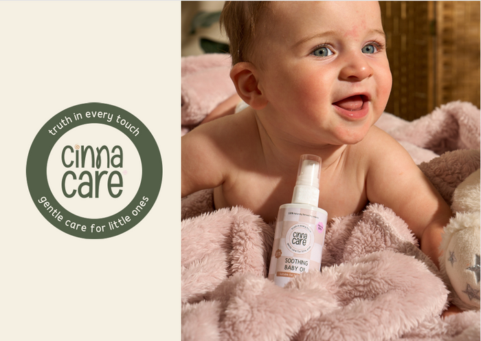 Soothing Baby Oil 100ml - Natural Cinnamon and Vanilla (ages from 6 month and plus)