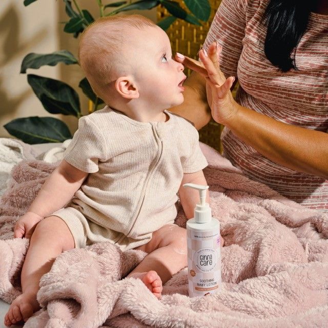 Soothing Baby Lotion 200ml- Natural Cinnamon and Vanilla (ages from 6 months and plus) LAUNCHING SOON!