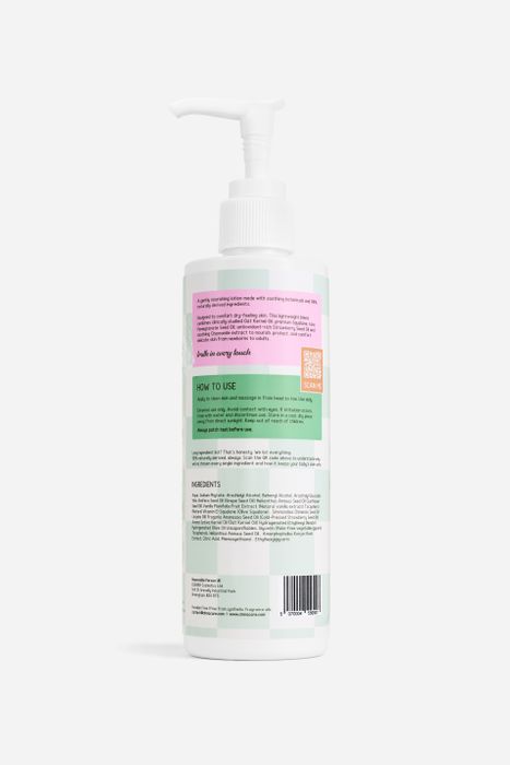 Soothing Baby Lotion 200ml- Natural Vanilla (from Newborn and Plus) - LAUNCHING SOON