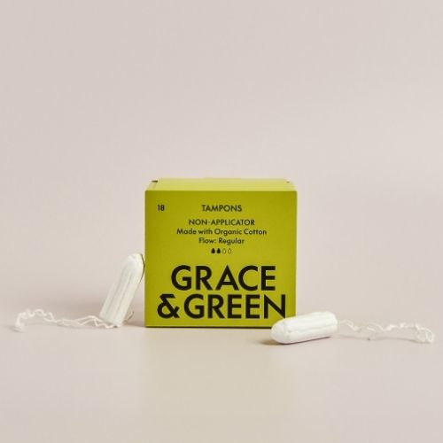 Organic Cotton Regular Non-applicator Tampons