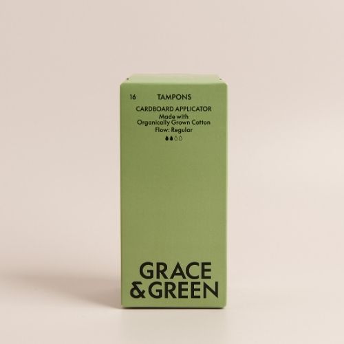 Organic Cotton Regular Applicator Tampons