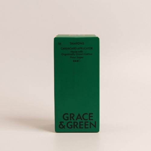 Organic Cotton Super Applicator Tampons