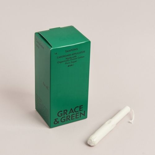 Organic Cotton Super Applicator Tampons