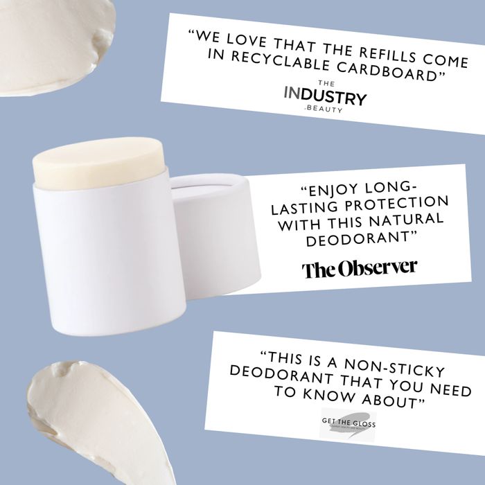 Refillable Deodorant with Macadamia + Prickly Pear - Fresh Citrus Starter Kit