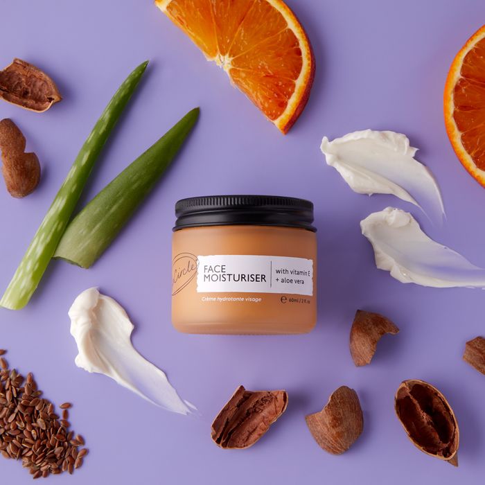 Face Moisturiser with Vitamin E + Aloe Vera
