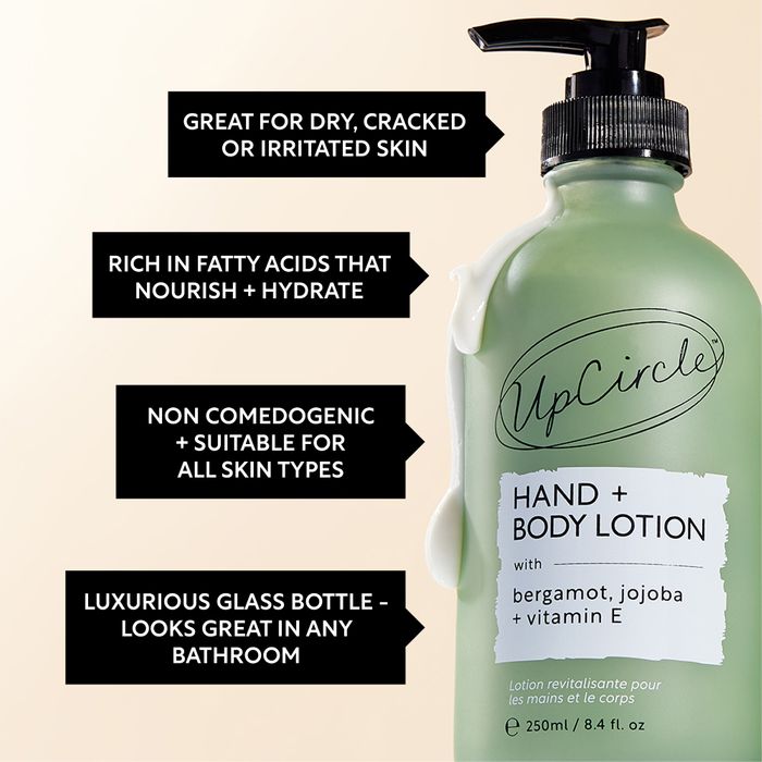 Hand + Body Lotion with Bergamot + Vitamin E