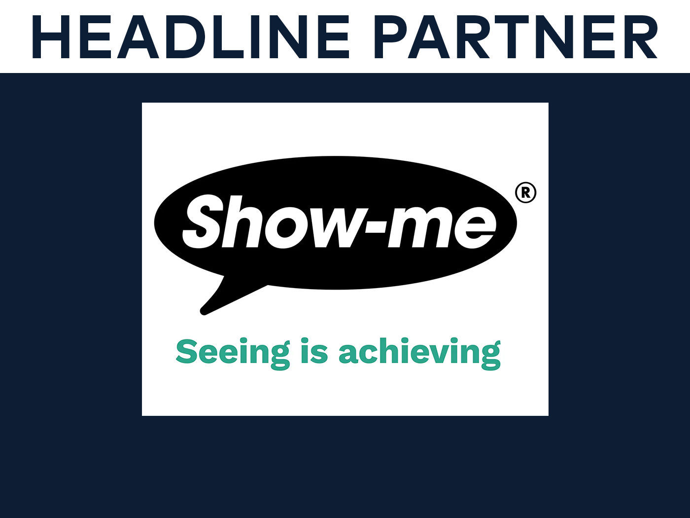 Headline Partner Announced!