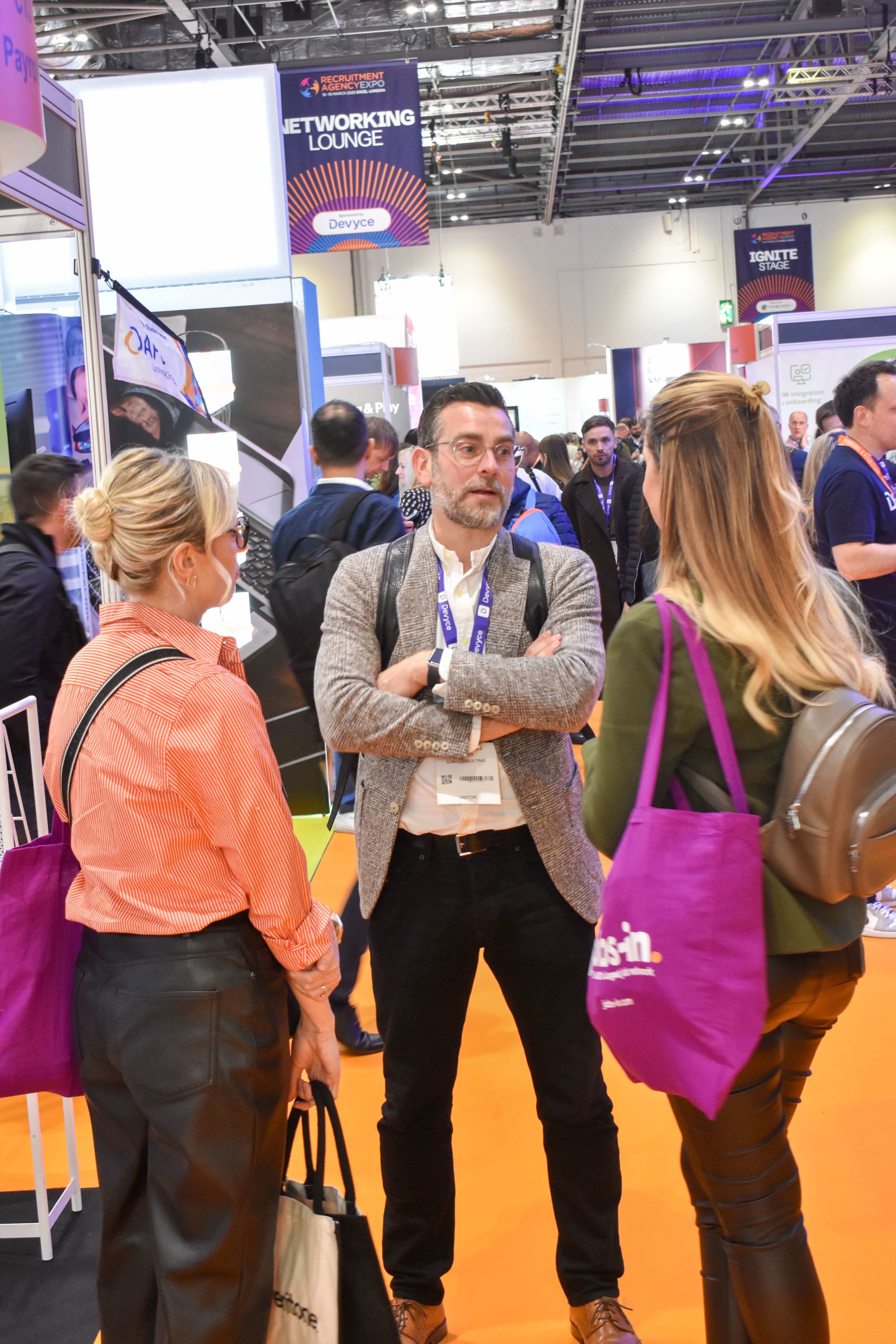 Exhibit at Recruitment Agency Expo