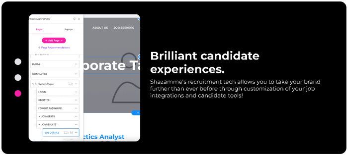 Shazamme - Recruitment Websites