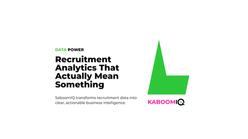 KaboomIQ - Driving data lead decisions