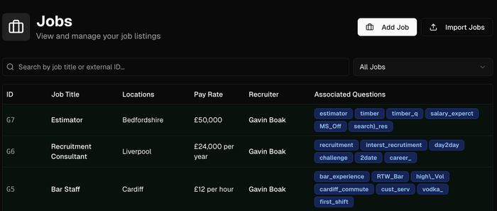 Ami AI: Instant Candidate Screening