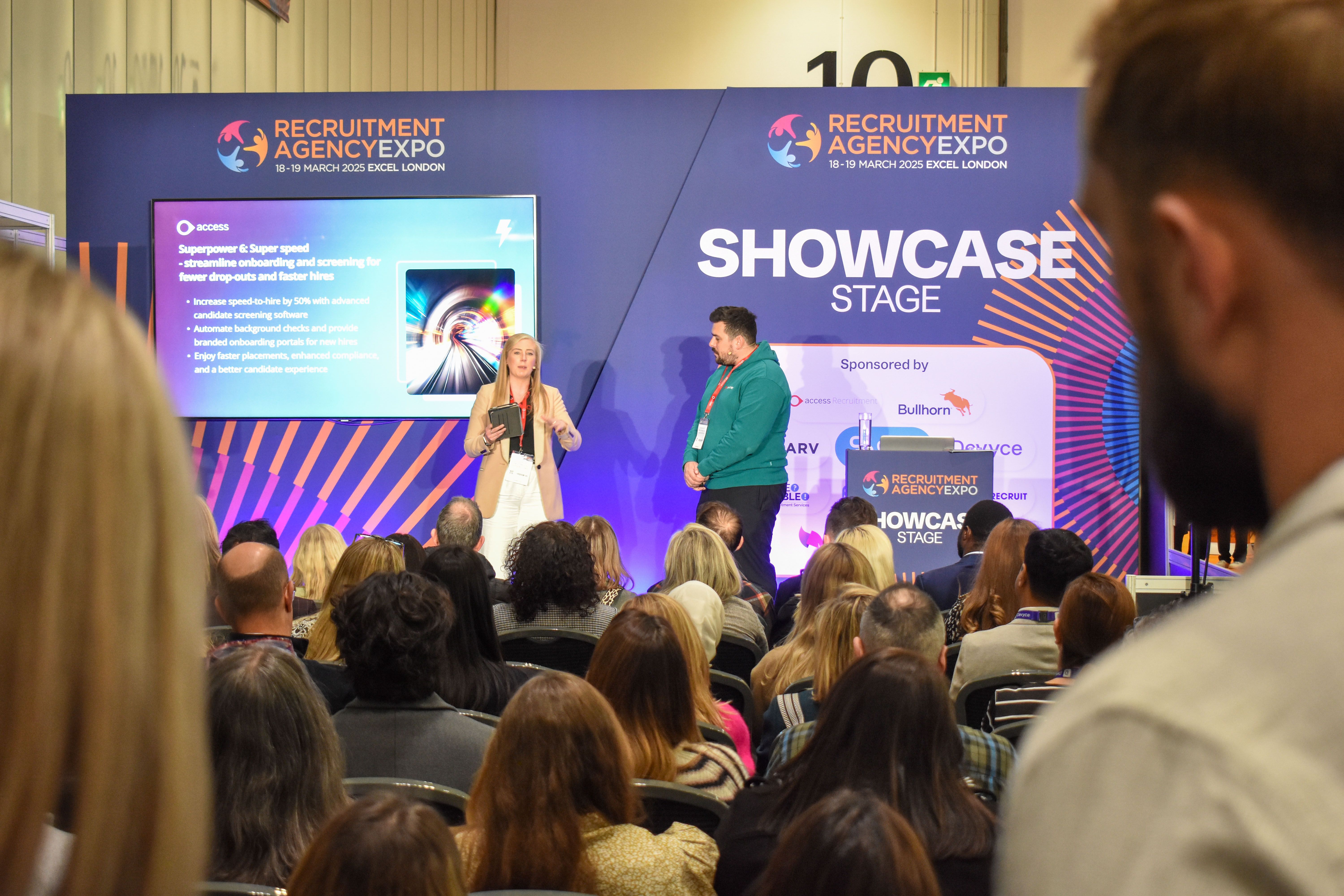 Showcase Stage to Spotlight Cutting-Edge Recruitment Solutions
