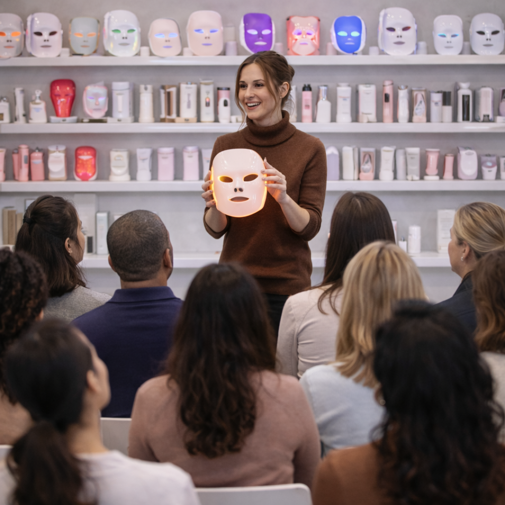 Beauty tech including LEDs and microdermabrasion at AesthetiX Live 2026 London Excel 17-18 October 2026