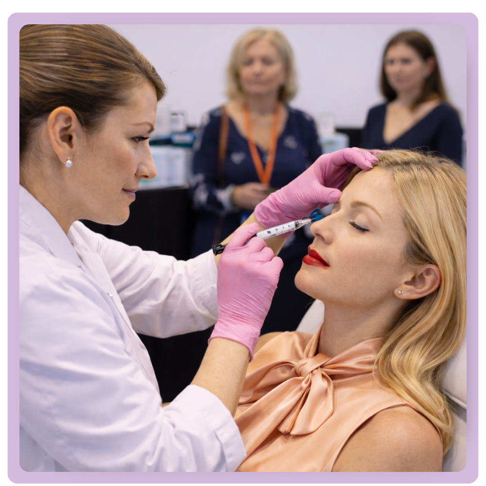Learn about injectables at AesthetiX Live 2026