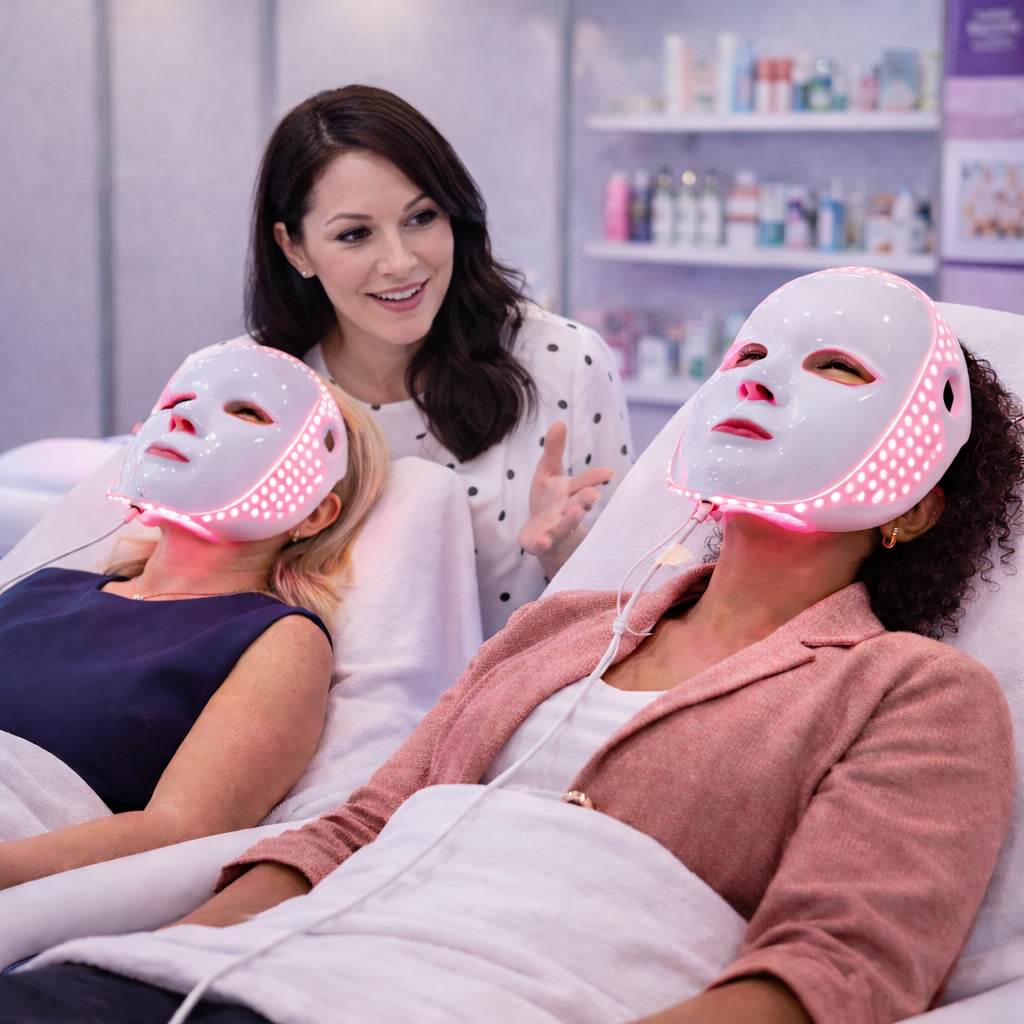 LED beauty tech at AesthetiX Live 2026 London Excel 17-18 October 2026