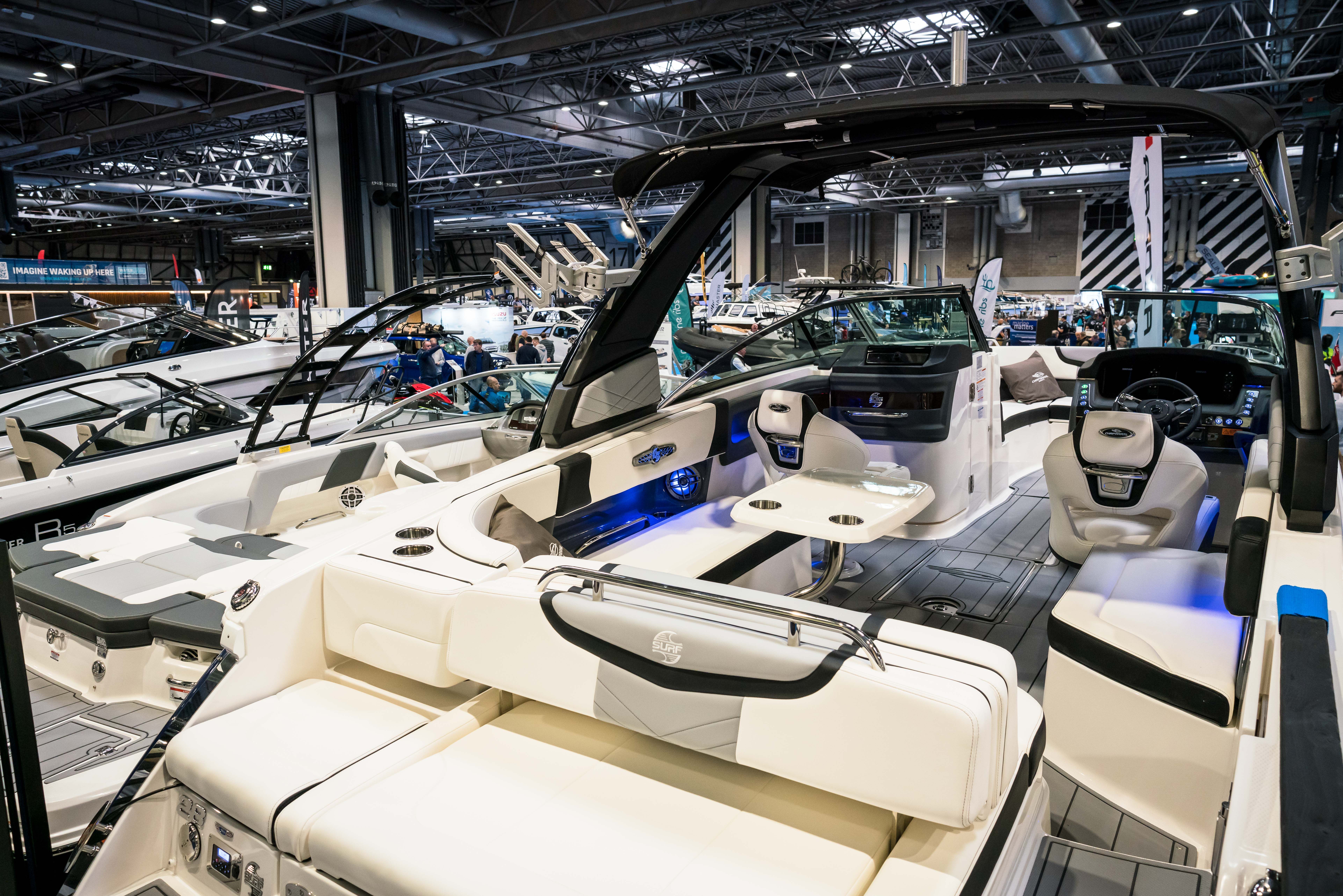 Kick start the boating season 2024 - Book your tickets now for the UK's largest indoor boat show! Featuring some well known faces on the live stage, family activities, indoor pool, demos, over 200 boats and more...