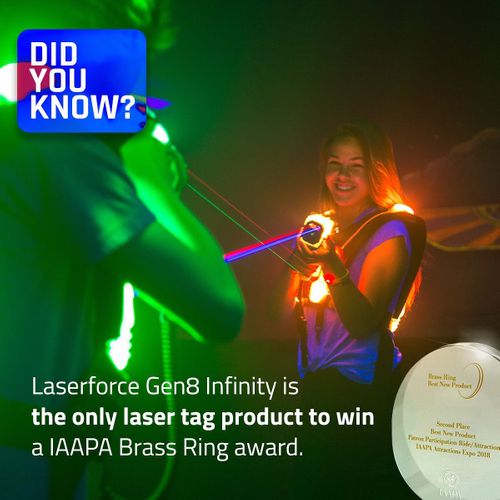 Gen8 Infinity - Award Winning Lasertag