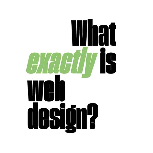 What is web design?
