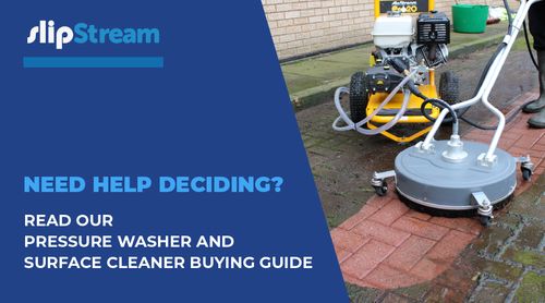 WHAT TO LOOK FOR WHEN BUYING A PRESSURE WASHER & SURFACE CLEANER