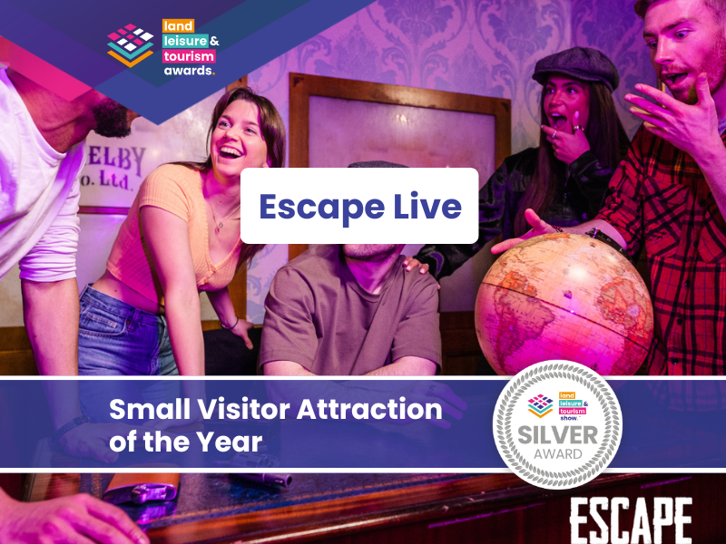 Silver winner – Escape Live