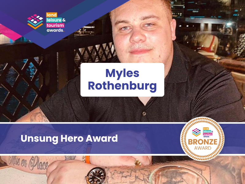 Bronze winner – Myles Rothenburg, from Alpamare in Scarborough