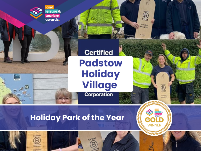 Gold winner – Padstow Holiday Village  