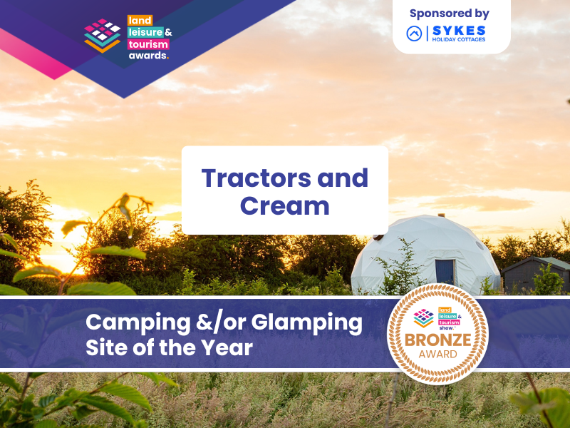 Bronze winner – Tractors and Cream, in Somerset