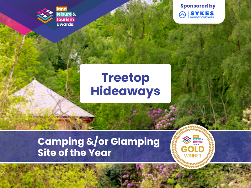 Gold winner – Treetop Hideaways