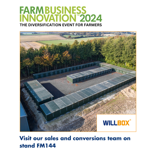 Willbox - helping farmers and landowners transform unused land into profitable storage sites