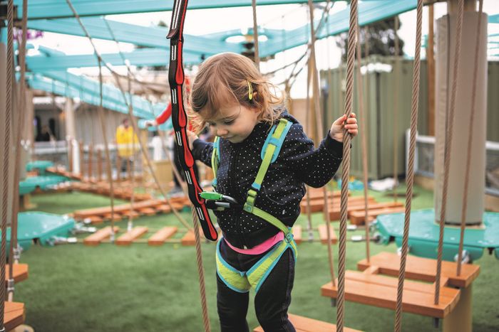 Sky Tykes Junior Ropes course