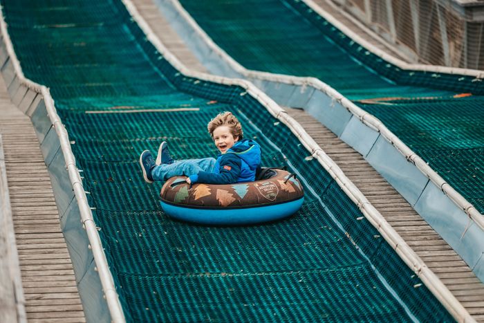 Tubing slides (On ground)