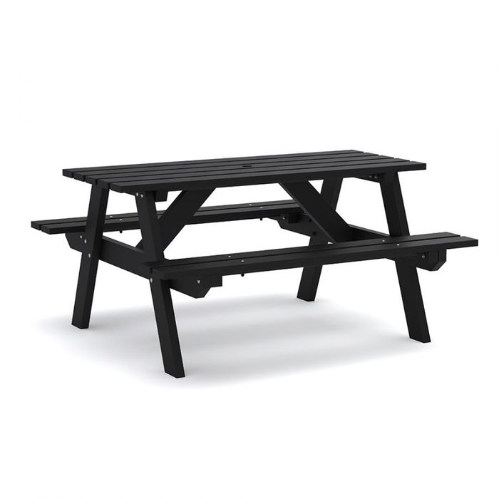 Eco Harry A-Frame 6 Seat Recycled Plastic Picnic Table 145CM