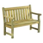 Darwin Garden Bench- 120cm Length 2 Person- (Green Pine)