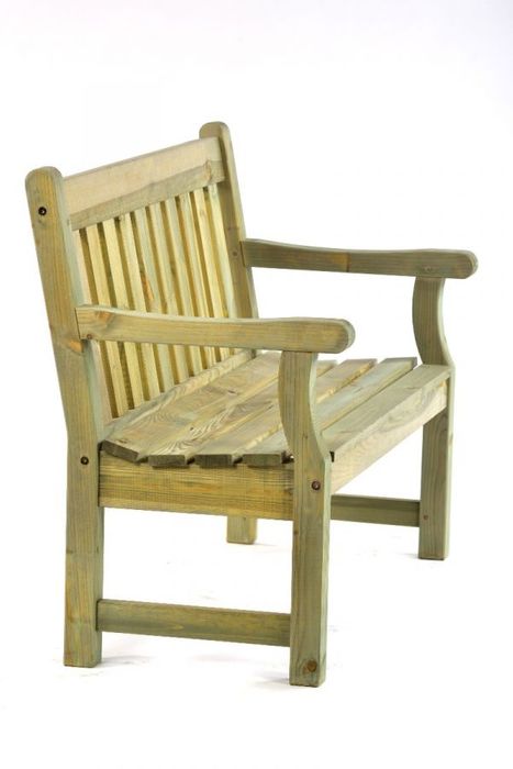 Darwin Garden Bench- 120cm Length 2 Person- (Green Pine)