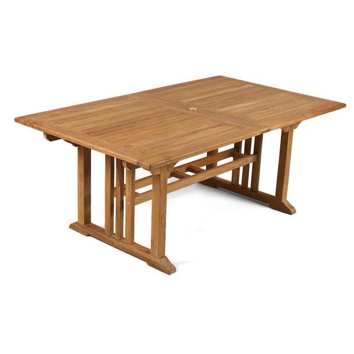 Berrington Grade A Teak Rectangle 10 Seat Dining Set With 8 Side Chairs & 2 Arm Chairs- 270cm Extendable