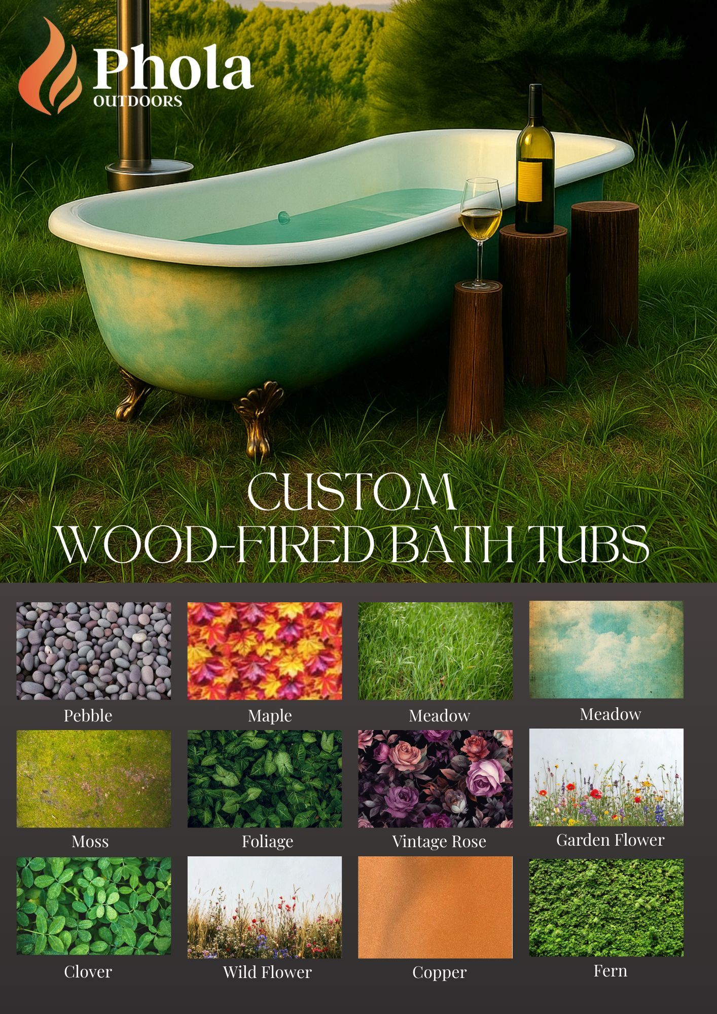 Kolkol wood fired hot tub