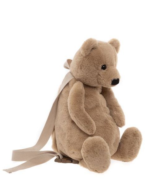 Charlie Bear Oatmeal Brown Bag