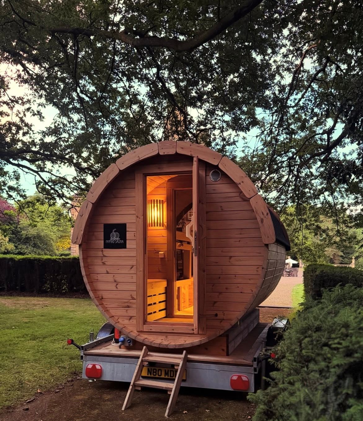 Commercial Mobile Saunas