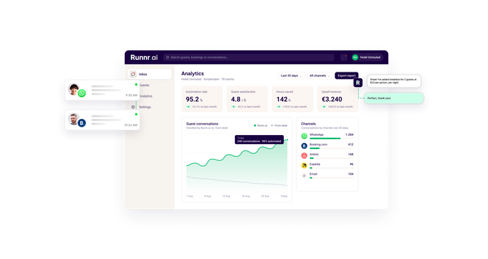 Runnr.ai: The 24/7 Virtual Concierge for Holiday Parks